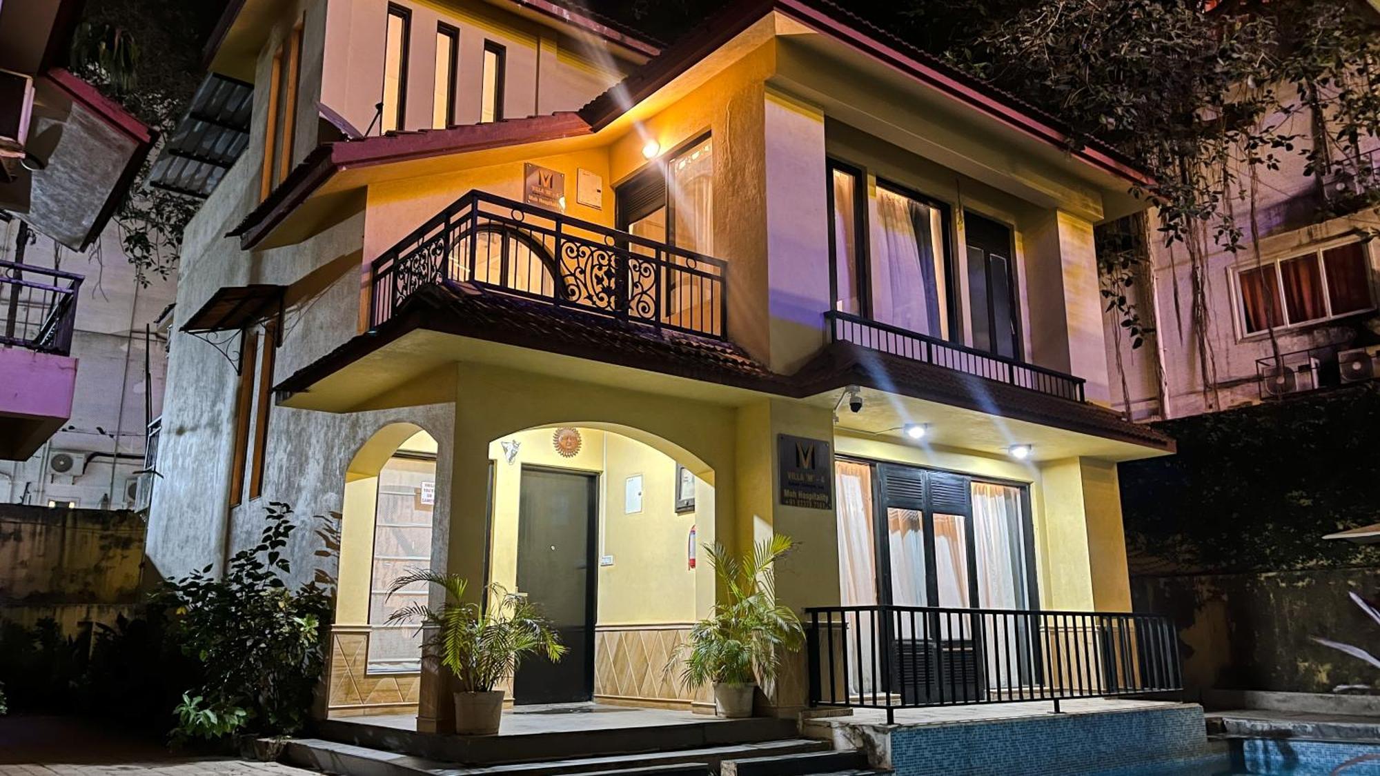Villa M - Lagoon 4 Calangute 3Bhk Pool Facing, Breakfast Included Goa Velha Esterno foto