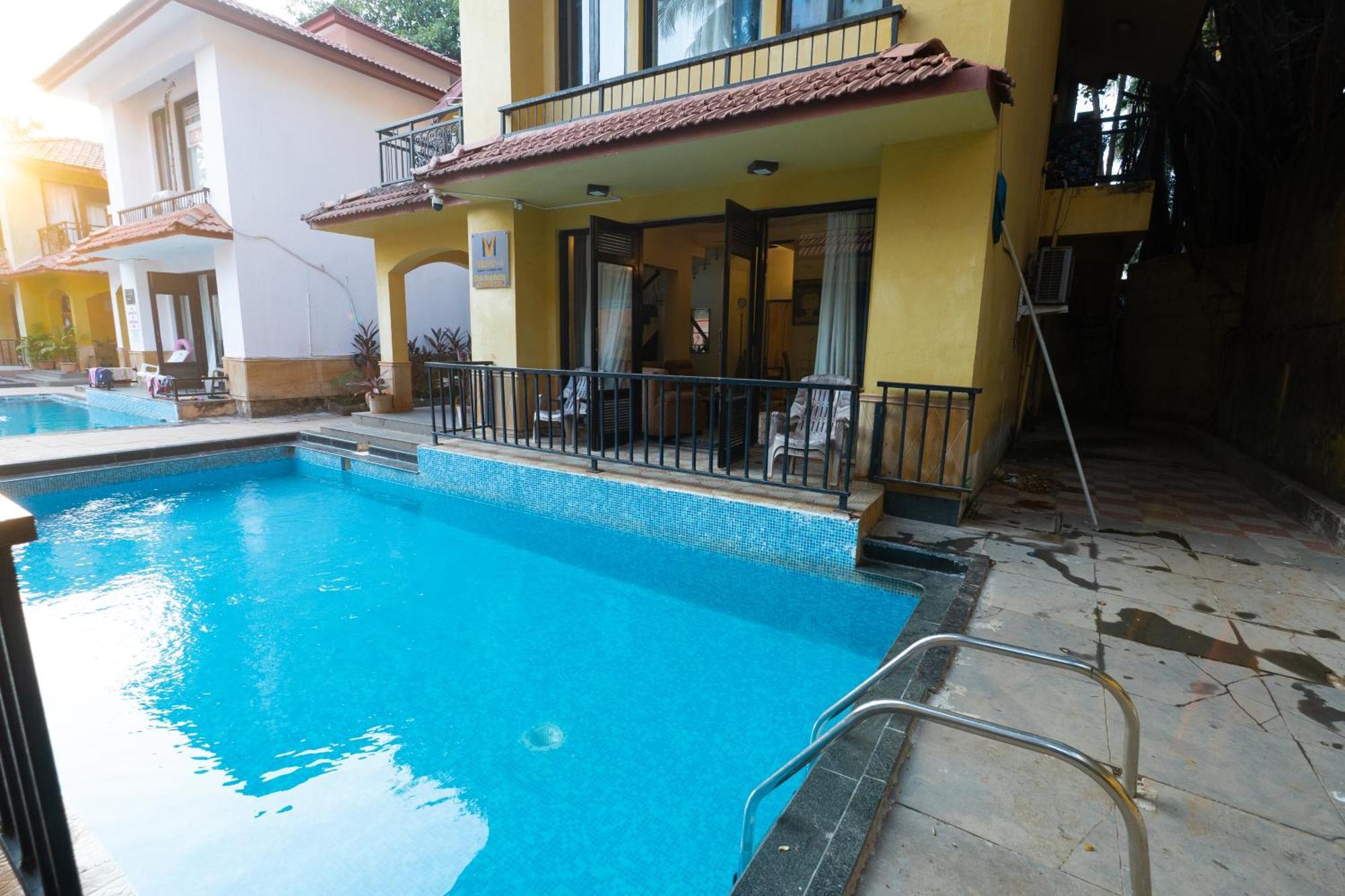 Villa M - Lagoon 4 Calangute 3Bhk Pool Facing, Breakfast Included Goa Velha Esterno foto