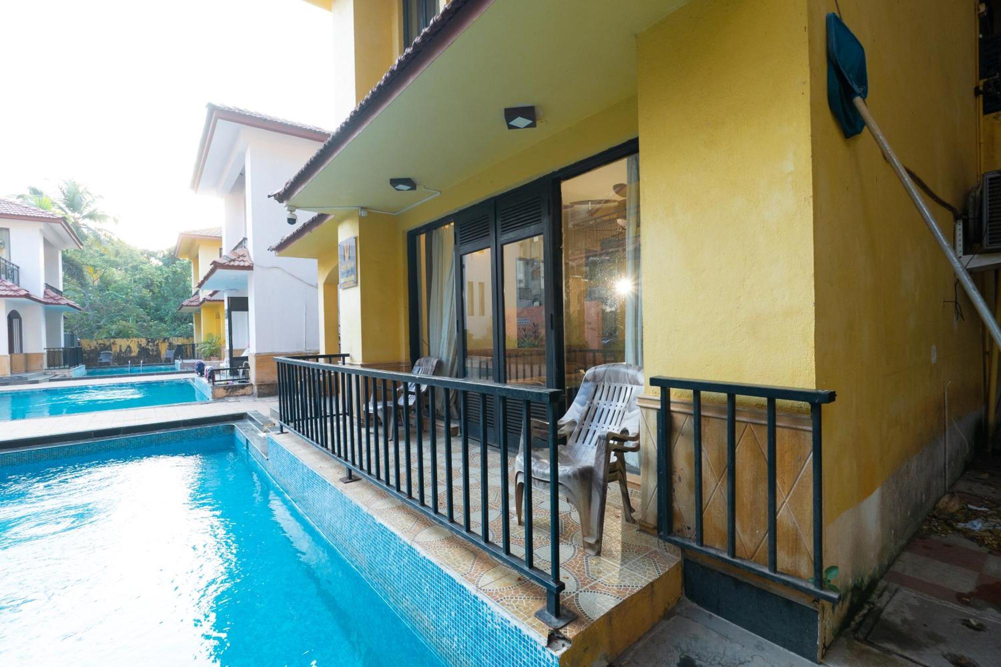 Villa M - Lagoon 4 Calangute 3Bhk Pool Facing, Breakfast Included Goa Velha Esterno foto