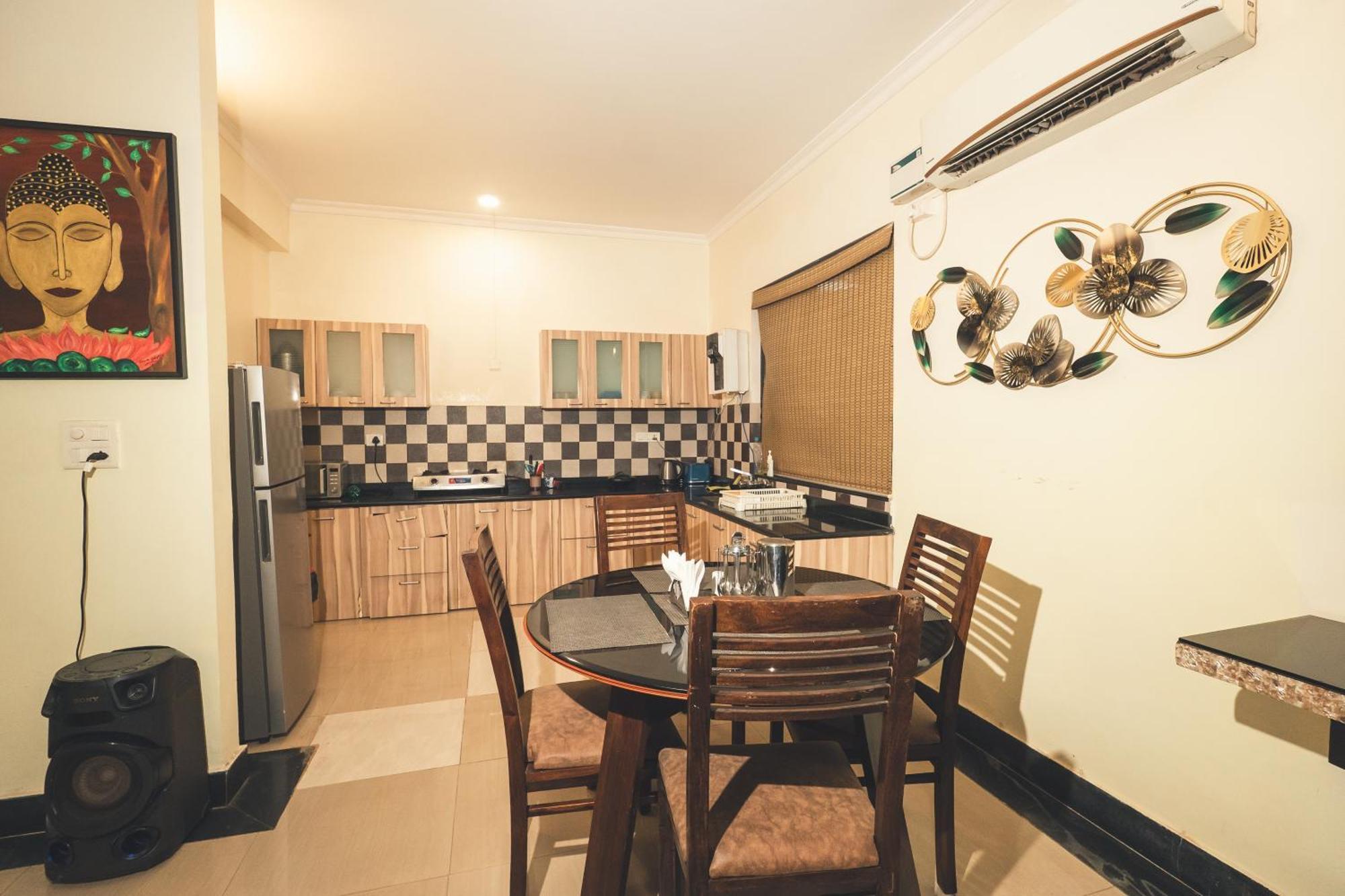 Villa M - Lagoon 4 Calangute 3Bhk Pool Facing, Breakfast Included Goa Velha Esterno foto